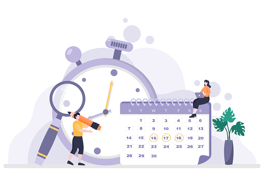 Editorial calendar for your content creation